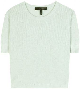 Isabel Marant Chai Cropped Cashmere Pullover - Lyst