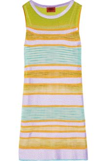 Missoni Inca Crochetknit Shift Dress - Lyst