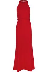 Valentino Braiddetailed Silkcady Gown