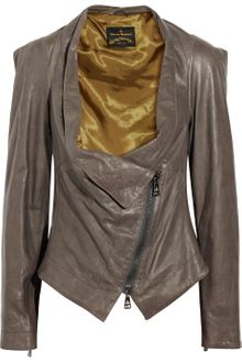 Vivienne Westwood Anglomania Bounty Leather Jacket - Lyst