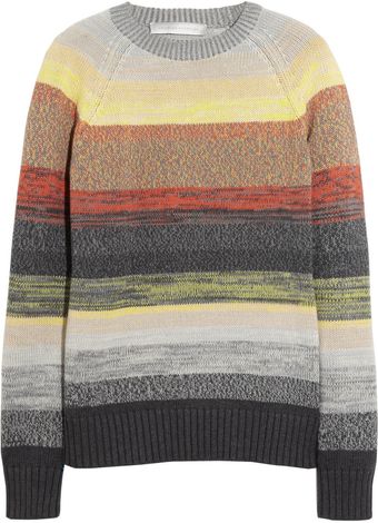 Proenza Schouler Degradéstriped Cotton Sweater - Lyst