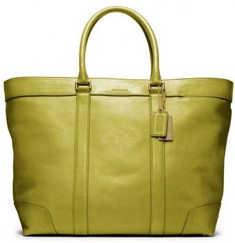 Coach Bleecker Legacy Leather Weekend Tote - Lyst