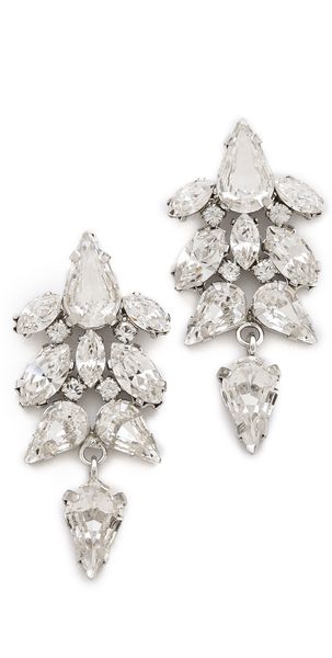Jenny Packham Tesoro Earrings Iv - Lyst