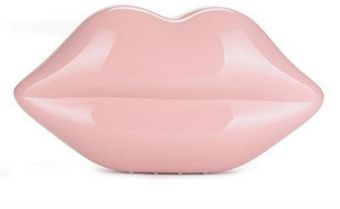 Lulu Guinness Perspex Lips Clutch - Lyst