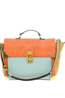 Asos Padlock Metal Corner Satchel Bag - Lyst
