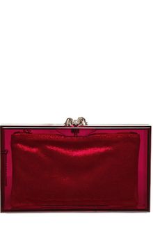 Charlotte Olympia Spider Pandora Perspex Clutch - Lyst