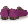 Gucci Horsebitdetailed Suede Loafers in Purple (fuchsia) - Lyst