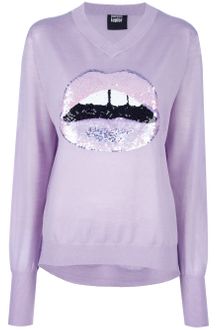 Markus Lupfer Lip Sequin Jumper - Lyst