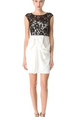 Notte By Marchesa Lace Bateau Cocktail Dress