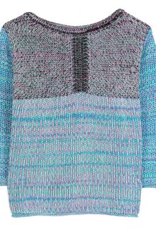 See By Chloé Marled Graphic Knit Pullover - Lyst