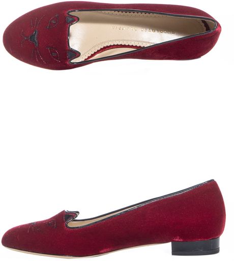 charlotte olympia kitty flats sale
