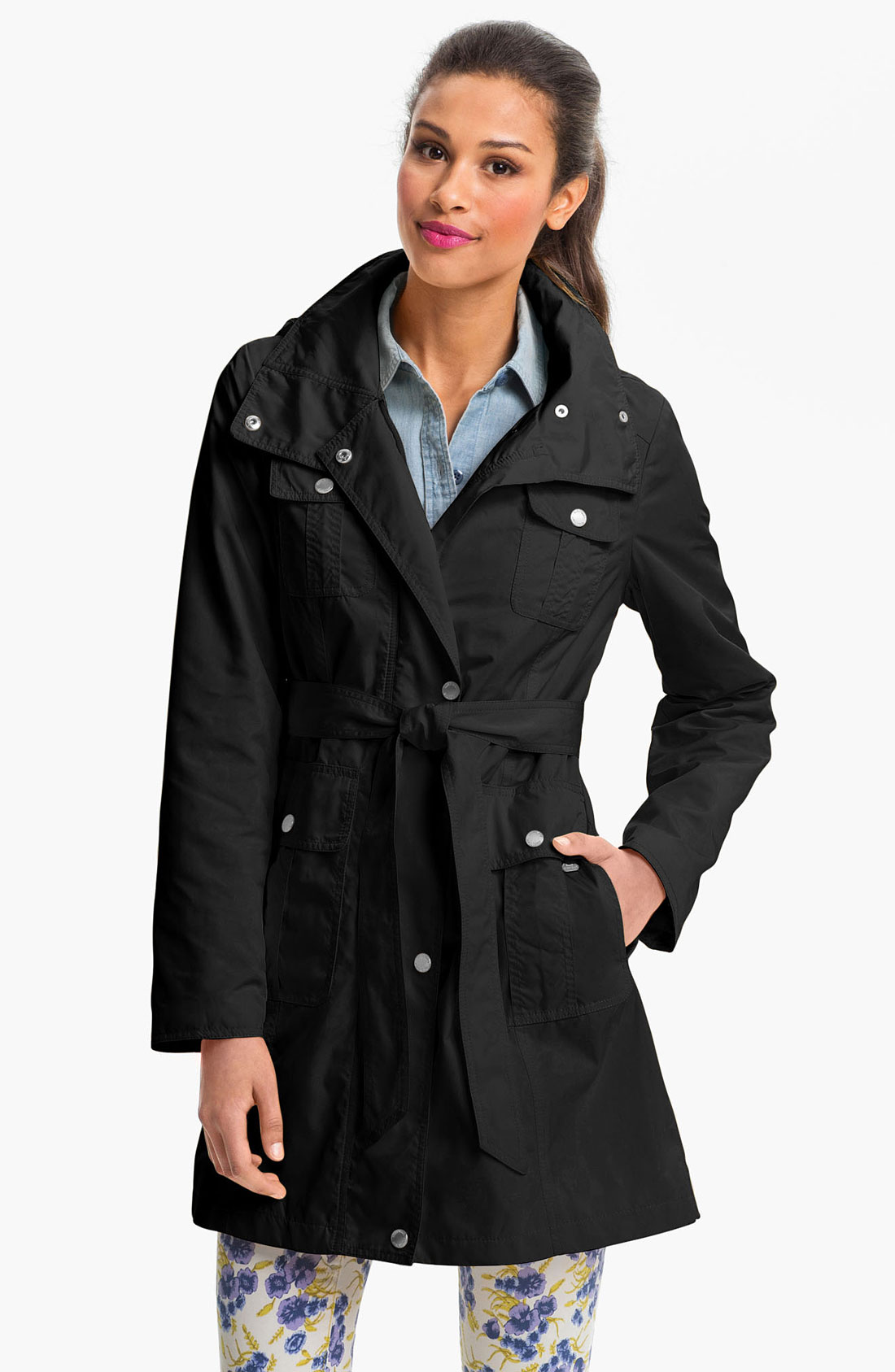 ellen tracy trench coat