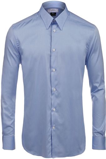 Versace Versace Shirt Light Blue - Lyst