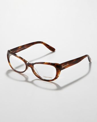 Tom Ford Soft Cateye Fashion Glasses - Lyst