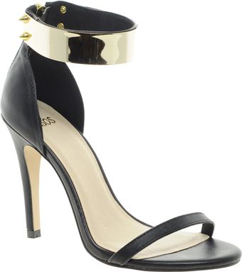 Asos Hong Kong Heeled Sandals with Metal Trim - Lyst