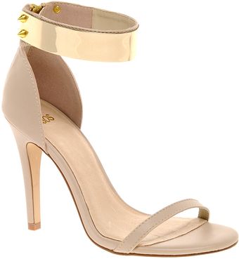 Asos Hong Kong Heeled Sandals with Metal Trim - Lyst