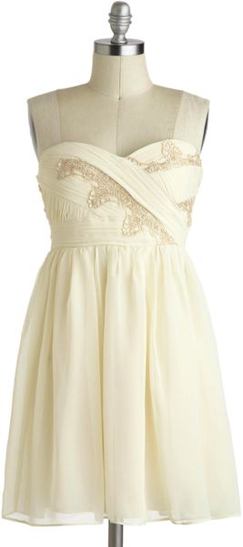 ModCloth Vanilla Eclair Dress - Lyst