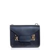 Sophie Hulme Lizard Panel Envelope Bag in Blue - Lyst