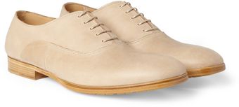 Maison Martin Margiela Leather Oxford Shoes - Lyst