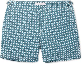 Orlebar Brown Bulldog Midlength Printed Swim Shorts - Lyst