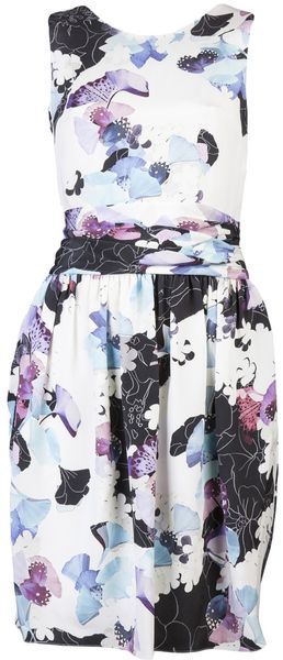 3.1 Phillip Lim Sleeveless Wrapped Dress - Lyst