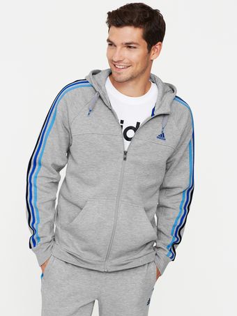 Adidas Adidas Essentials Zip Hoodie - Lyst