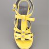 Balenciaga Wedge Sandal in Yellow - Lyst
