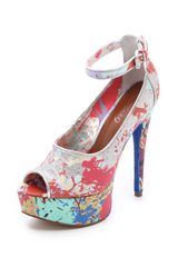 Boutique 9 Pali Splatter Paint Pumps