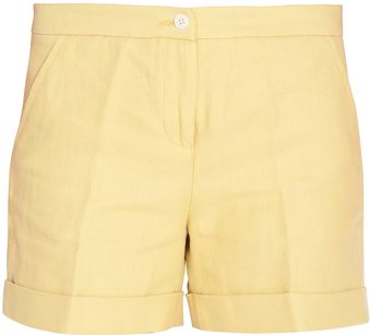 Boy by Band Of Outsiders Linen Cotton Shorts - Lyst