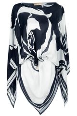 Emilio Pucci Rose Print Kaftan