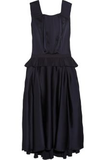 Nina Ricci Satin Dress - Lyst
