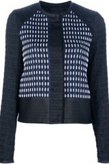 Proenza Schouler Fitted Print Jacket
