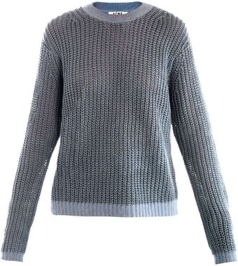 Acne Ninon Linen Sweater - Lyst