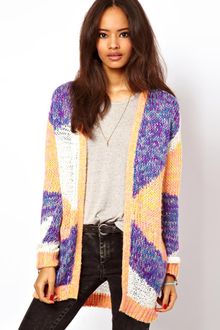 ASOS Collection Tape and Twist Patchwork Cardi - Lyst
