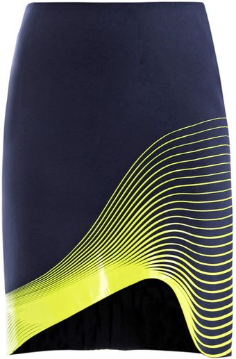 Dion Lee Thermal Linearspiral Skirt - Lyst