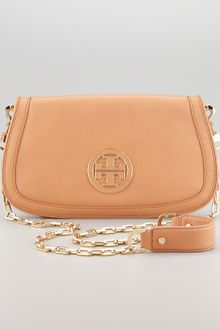 Tory Burch Amanda Logo Clutch - Lyst