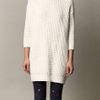 Acne Shore Waffle Oversized Sweater in Beige (cream) - Lyst