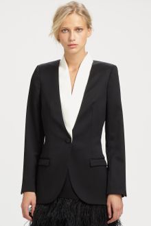 By Malene Birger Tuxedo Blazer - Lyst