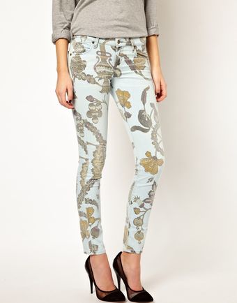 Citizens Of Humanity Printed Skinny Jeans - Lyst