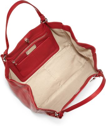 Elie Tahari Croc-Embossed Leather Tote - Lyst