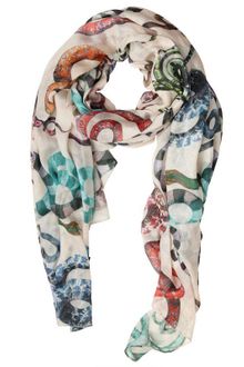 Elsa Marotta Printed Modal Cashmere Scarf - Lyst