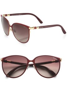 Jimmy Choo Juliet Catseye Metal Sunglasses - Lyst
