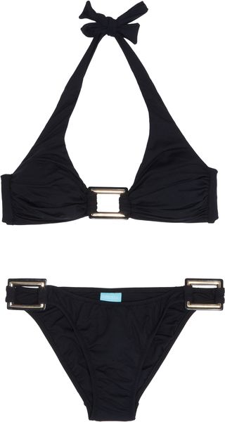Melissa Odabash Rectangle Halter Bikini - Lyst