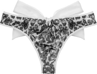 Mimi Holliday Mimi Holliday Mimi Lamore Back Bow Thong - Lyst