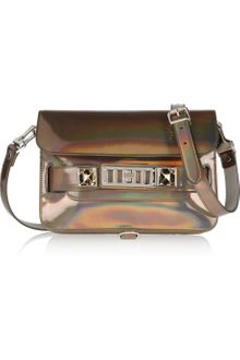 Proenza Schouler The Ps11 Mini Classic Holographic Leather Shoulder Bag - Lyst
