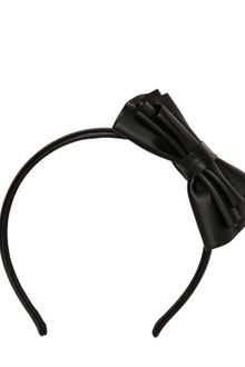 RED Valentino Leather Bow Headband - Lyst