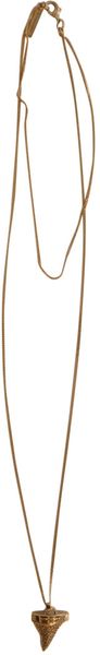 Givenchy Shark Tooth Necklace with Crystals - Lyst