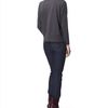 Jaeger Wool Cashmere Batwing Sweater in Gray (charcoal) - Lyst