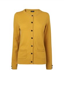 Jaeger Wool Cashmere Cardigan - Lyst