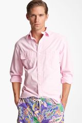 Polo Ralph Lauren Custom Fit Chambray Sport Shirt